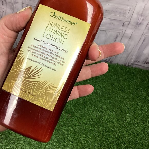 Just Nutritive Sunless Tanning Lotion Light to Medium Tones - Picture 6 of 6